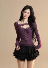 Lace Strap Tee